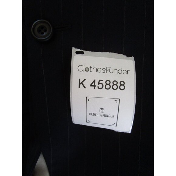 Paul Stuart Sport Coat 40 Blazer Pinstriped Business Jacket Preppy - Picture 12 of 12